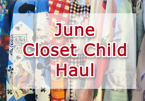 June Closet Child Haul